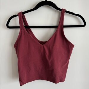 Lululemon Align Tank, Mulled Wine